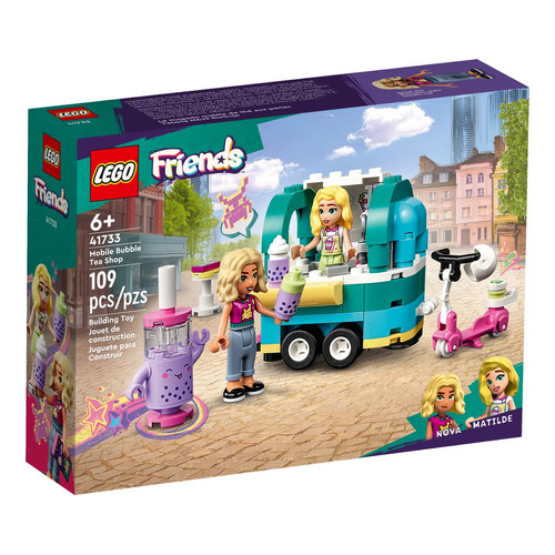 Lego® Friends - Puesto Móvil De Té De Burbujas (41733) Cantidad de piezas 109
