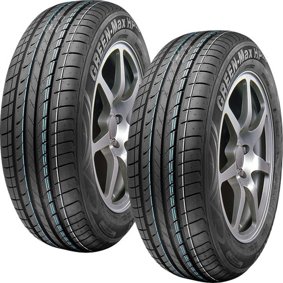 Paquete De 2 Llantas 185/60 R15 Ling Long Green Max Hp 88h