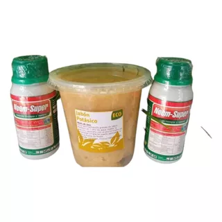 Jabón Potásico Puro 400g + Aceite Neem 200ml