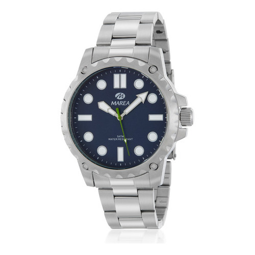 Marea Watch B3617102 Color de la correa Plateado Color del bisel Plateado Color del fondo Azul