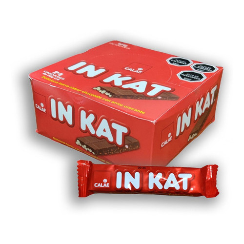 Caja Chocolate Inkat 24 Unidades