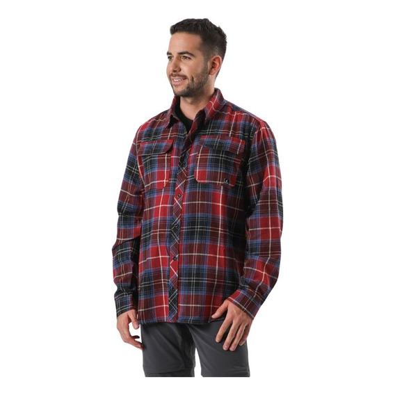 Camisa Hombre Andesgear Franela Pupuya Multicolor