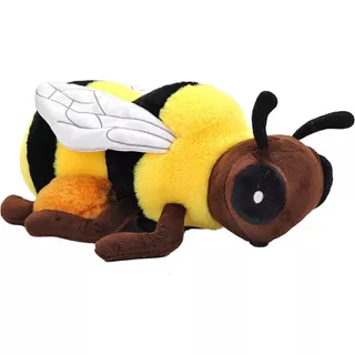Peluche De Abeja Reina Miel Abejorro Wild Republic Honey Bee Color Amarillo