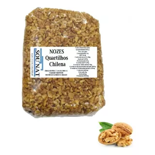 Nozes Sem Casca Chilena (quartilhos) Extra Light 1kg Nova