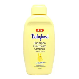 Shampoo Babyland Manzanilla Camomilla Hipoalergenico 410 Ml