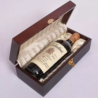 Whisky Ballantines 30 Anos C/ Estojo Madeira Laqueada 