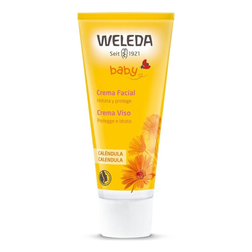 Crema Facial De Caléndula Para Bebé Weleda 50ml