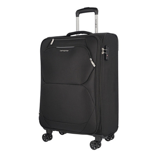 Maleta pequeña negra Samsonite Baltic, color negro sólido