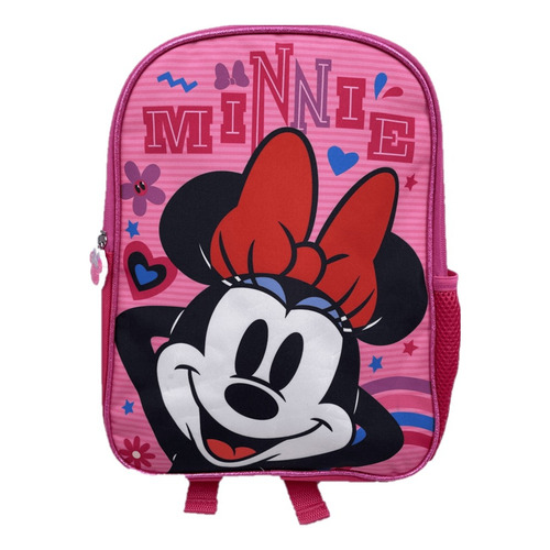 Mochila Preescolar Mickey Minnie Paw Patrol Spiderman 2024 Color Minnie Cute Diseño De La Tela Liso