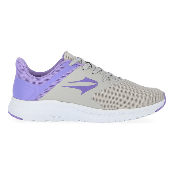 Zapatillas Entrenamiento Topper Rack Mujer En Gris | Stock C