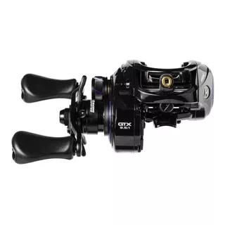 Reel Rotativo Marine Sports Lubina Black Widow Gtx Derecho Color Negro