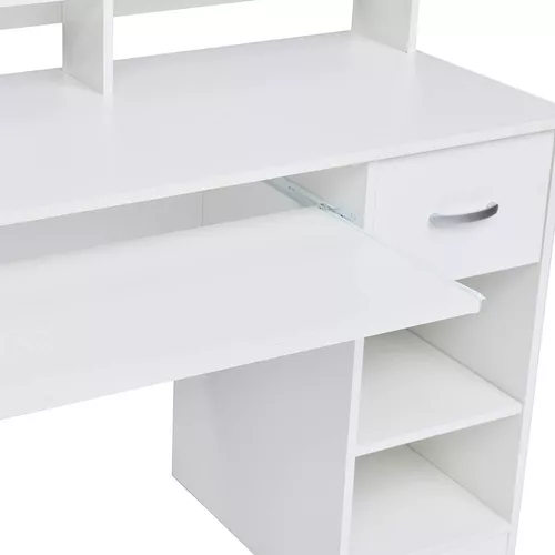 Escritorio AFA Muebles Arezzo melamina de 90cm x 75cm x 40cm blanco