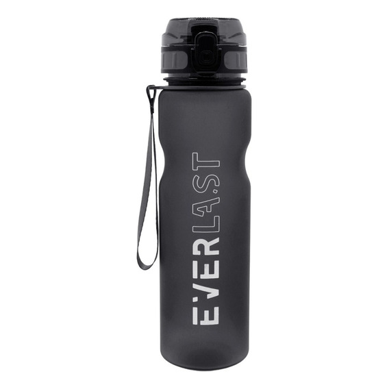 Botellas Deportivas Everlast Plasticas De Agua 1 Litro Color Negro