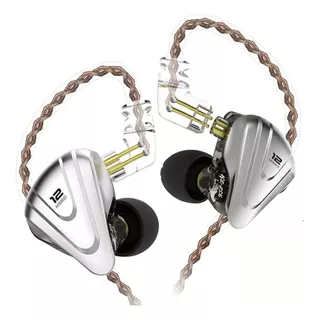 Auriculares In Ear Gamer Kz Zsx Black Sin Microfono