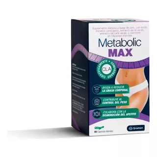 Metabolic Max Reduce Grasa Corporal X 60 Caps. Blandas