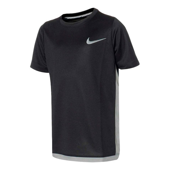 Camiseta Nike Dry Fit Trophy Para Niños-negro