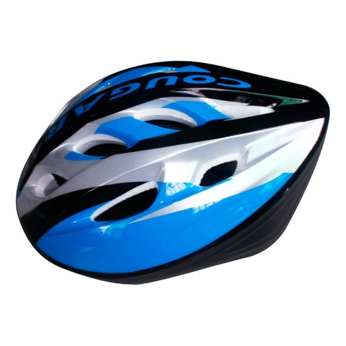 Casco Cougar Termosellado Mt012 Color Azul Talla Talla S