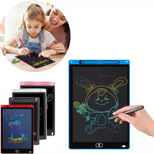 Tablet Grande Lcd Lousa Quadro Infantil Para Desenhar Escrever