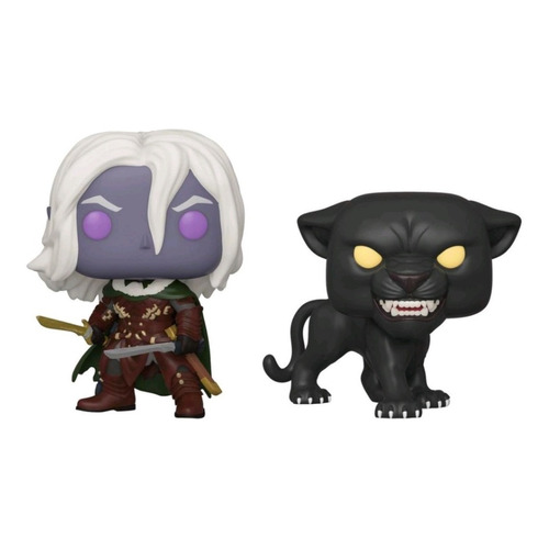 Funko Pop Dungeons & Dragons - Drizzt Dourden & Guenhwyvar 