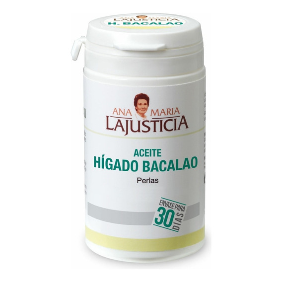 Aceite De Hígado De Bacalao Ana María La Justicia 90 Perlas