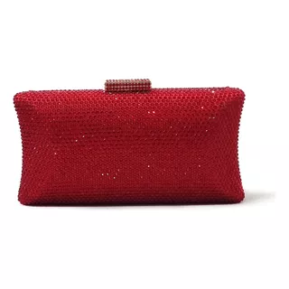 Cartera Sobre Rectangular Para Fiestas Con Correa De Cadena