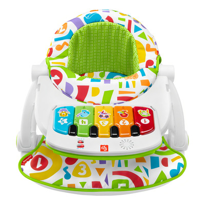 Piano Fisher-price Deluxe Kicks Musical Grow With Me Em Cores Multicoloridas