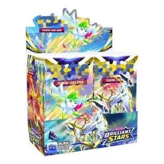 100 Cartas Pokemon (10 Sobres Al Azar) Brillant Stars