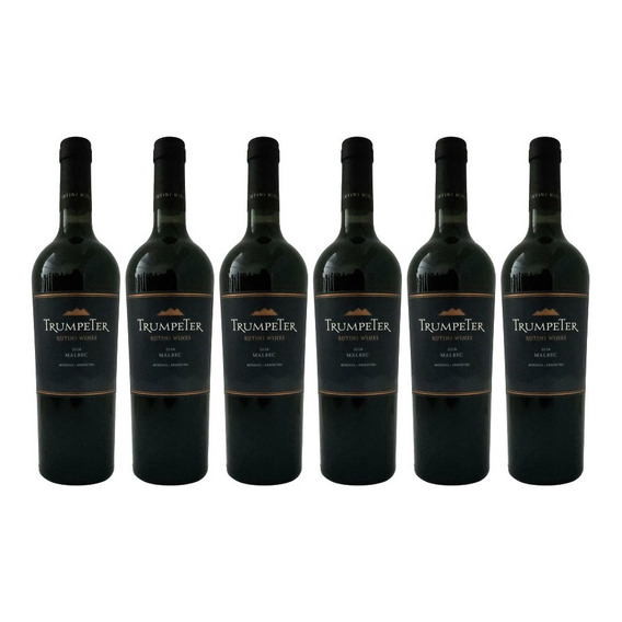 Vino Trumpeter Malbec Caja X6 Oferta Oportunidad Fullescabio