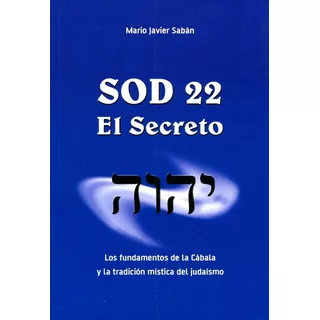 Libro - Sod 22 - Saban , Mario Javier