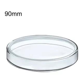 Caja Placa Cápsula Petri 90 Mm Vidrio Borosilicato 3.3 X 10u