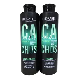 Kit Shampoo E Condicionador Cachos Poderosos - Hidrabell