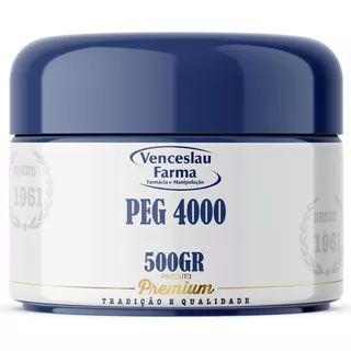 Peg 4000  Polietilenoglicol 500gr 3 Potes 1,5kg