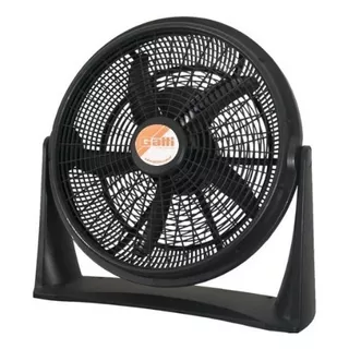 Ventilador Turbo De Pared Y Piso 20  Reclinable 3 Velocidades Negro Gatti Ventilación 