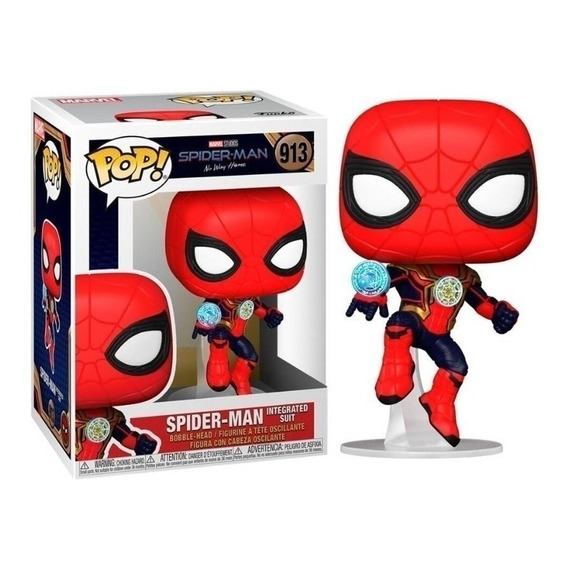 Figura de acción  Hombre Araña integrated suit Spider-Man: No Way Home 56829 de Funko Pop!