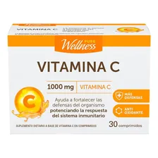 Suplemento Pure Wellness Vitamina C 1000 Mg X 30 U Naranja