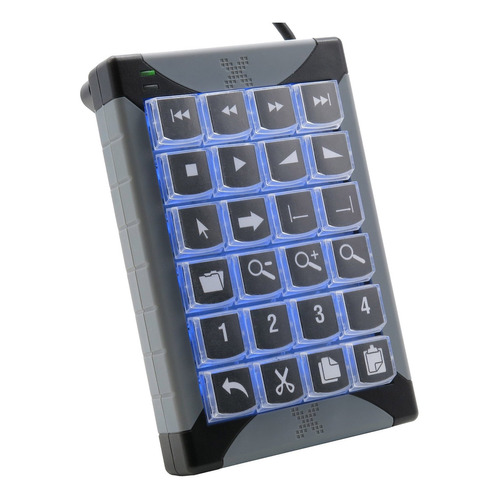 Teclado X-keys Programmable Keypads And S (24 Key Xk-24)