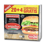 Hamburguesas Extra Camposur 20+4 Unidades - Cold Market