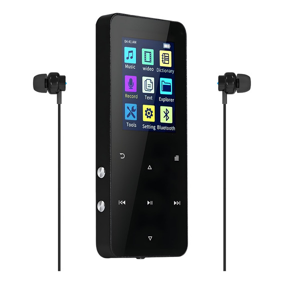 Reproductor De Musica Mp3 Player Mp4 Bluetooth Portatil Fm