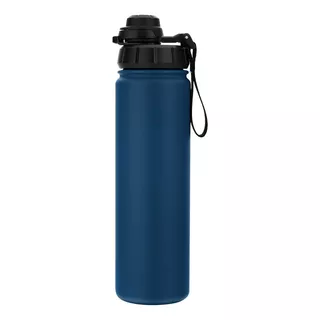 Garrafa Termica Inox A Vacuo 655ml - Azul Marinho