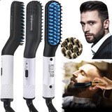 Plancha Barba Cepillo Electrico Cabello Peine Barber Brush