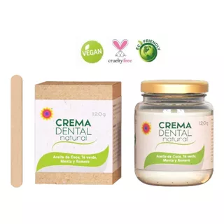 Crema Dental Natural Ecológica Y Vegana - g a $208