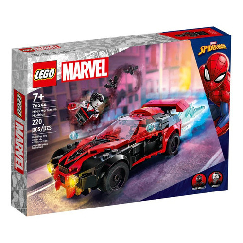 Lego 76244 Miles Morales Vs Morbius Cantidad De Piezas 220