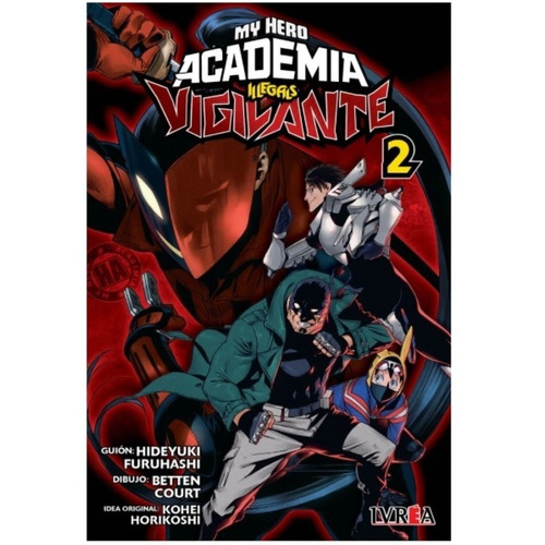 My Hero Academia Illegals Vigilante Vol 2