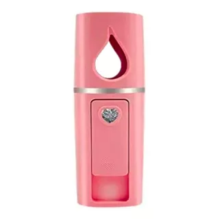 Nano Mister Vaporizador Alongamento Extensão De Cílios Usb Cor Rosa