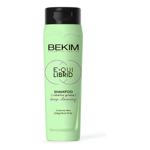 Shampoo Equilibrid X 250gr Cabello Graso Purificante Bekim
