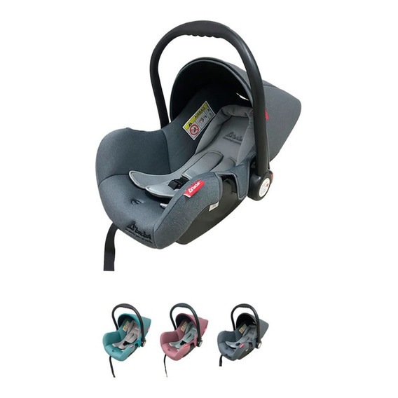 Portabebe Autoasiento D Bebe Mai Travel 3 En 1 Color Gris claro