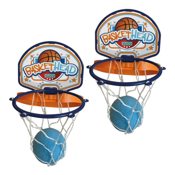 Juego De Mesa Basket Head Ditoys juego aro basquet de cabeza