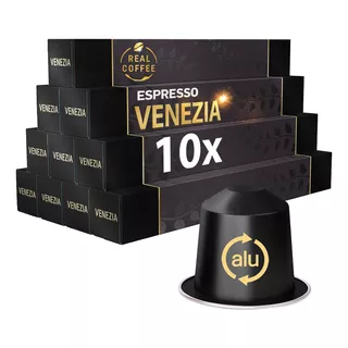 Cápsulas Real Coffee® Venezia Compatible Con Nespresso