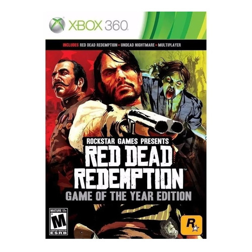 Red Dead Redemption  Game of the Year Edition Rockstar Games Xbox 360 Físico