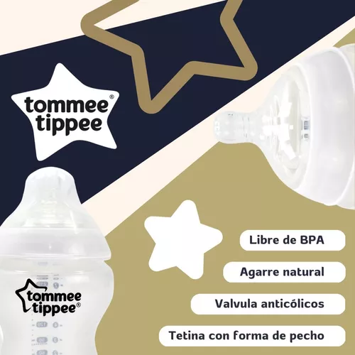 Biberón Tommee Tippee Closer to Nature 150 ml — Castellvell - Puericultura